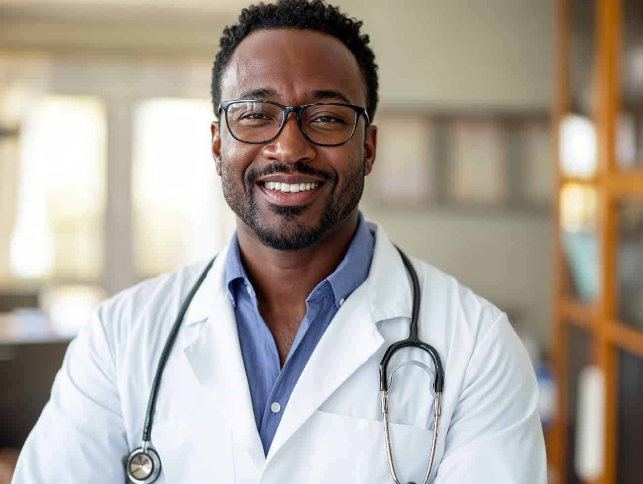 retrato de un doctor