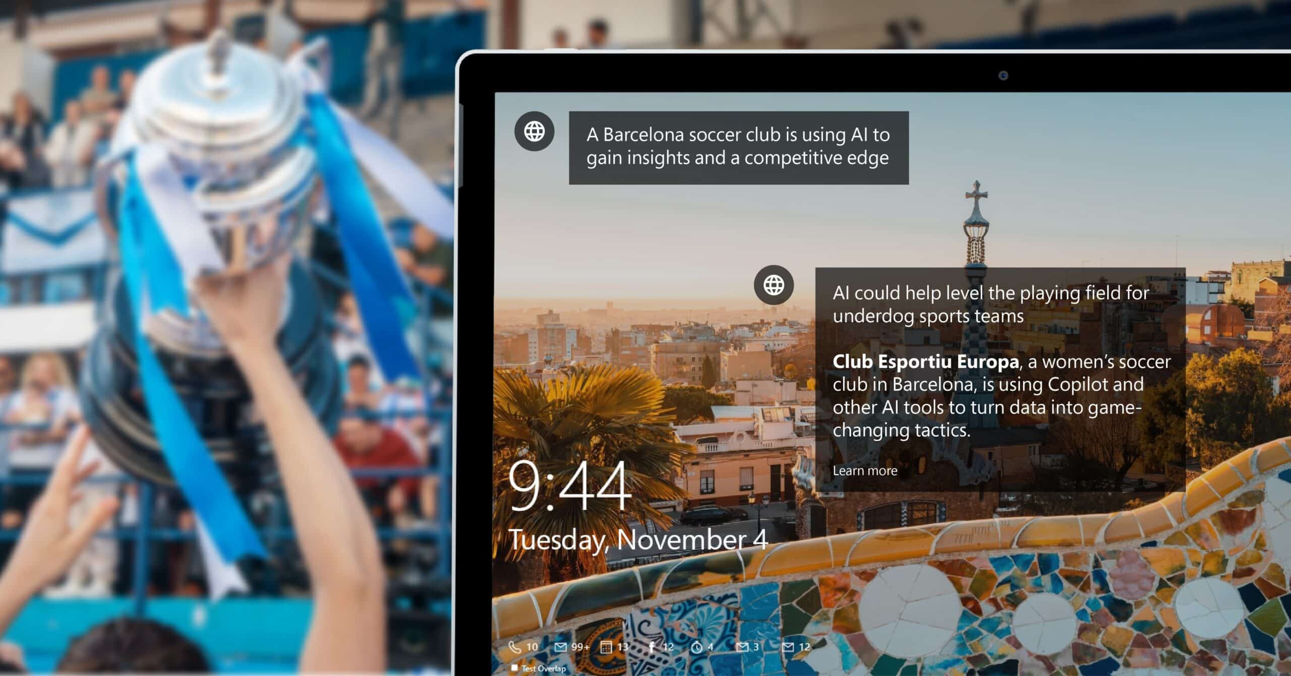 founderz in microsoft homepage